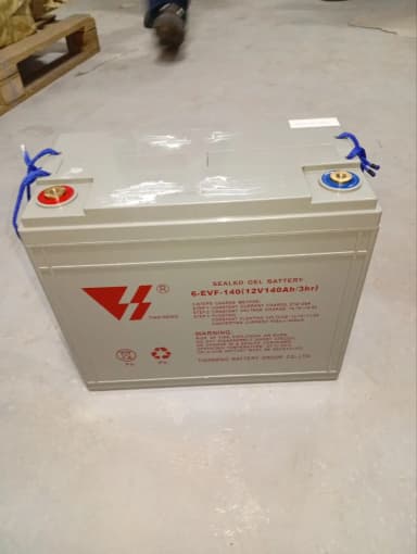 Набор аккумуляторов (GEL) 12/140 В/Ач (335х170х280 х 2 шт) для COMFORT 86 — фото 1
